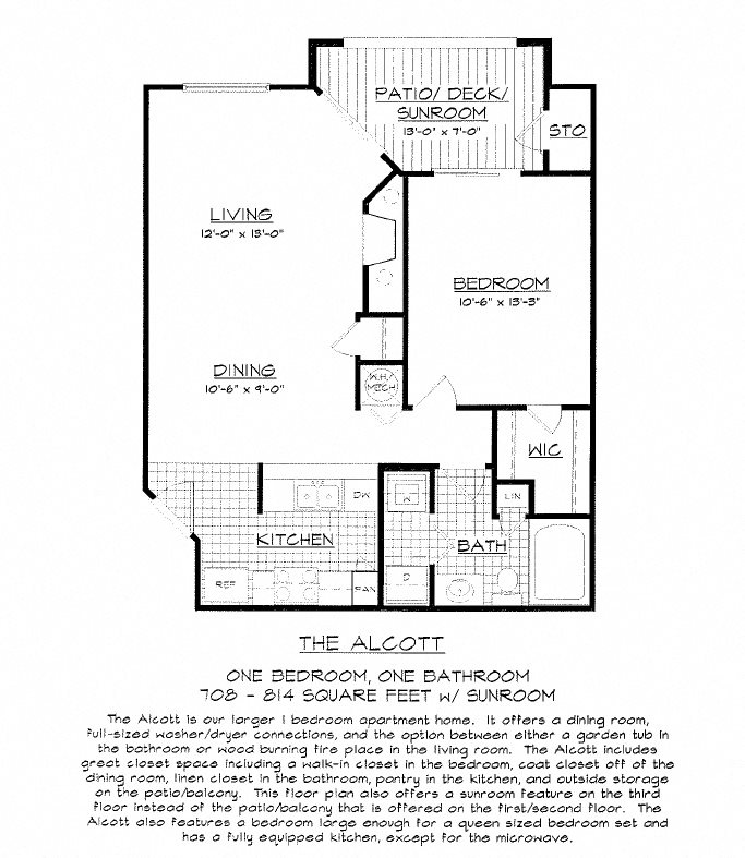 The Alcott Floor Plan 2